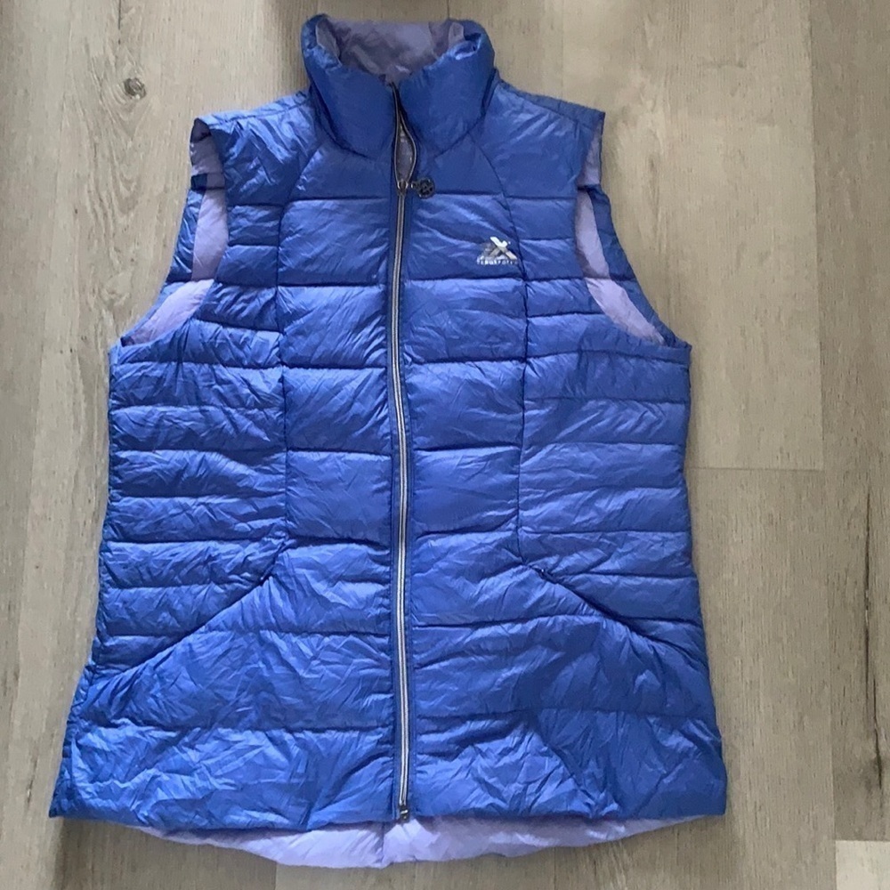 ZeroXposur Packable Down Vest puffer Blue‎ Large lightweight